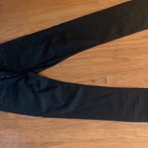 MENS BLACK RAG + BONE DENIM